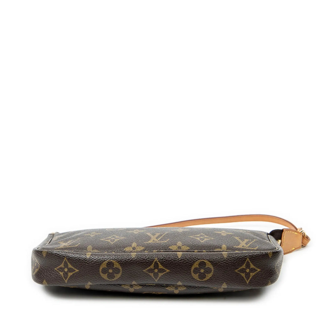 Estuche de accesorios para bolso de mano lona Monogram marrón