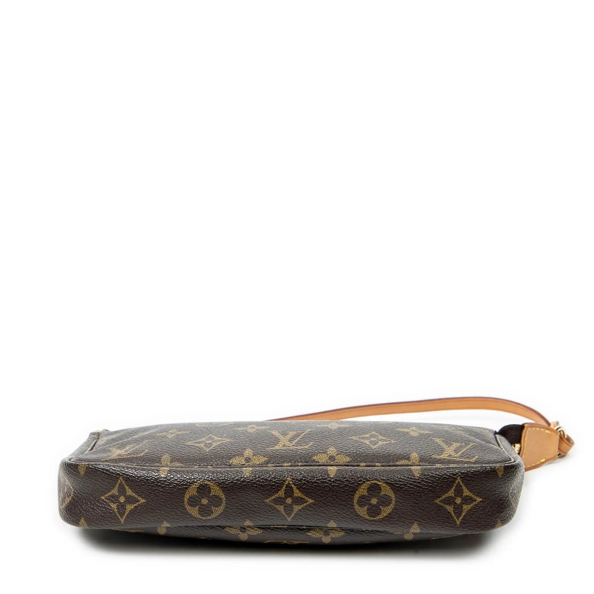 Estuche de accesorios para bolso de mano lona Monogram marrón