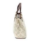Handbag Small Vintage Open Tote Beige Macadam Canvas