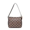 Handbag Trousse Make Up Pouch Brown Damier Ebene