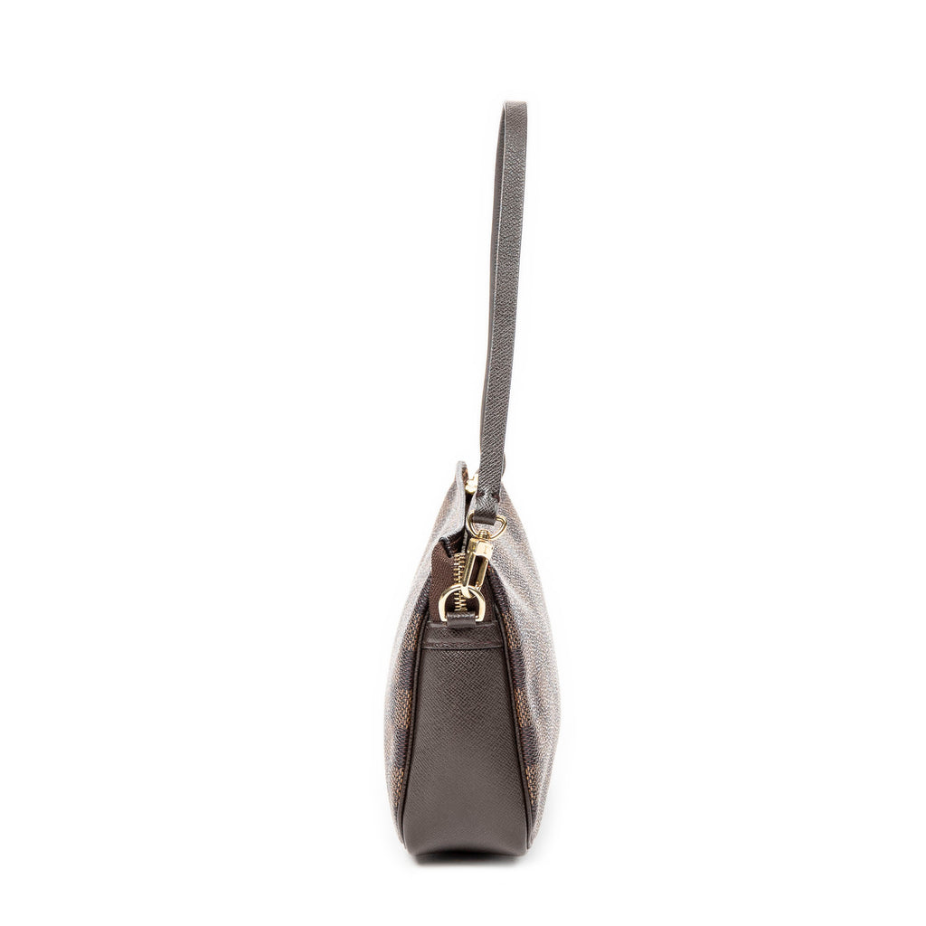Handbag Trousse Make Up Pouch Brown Damier Ebene