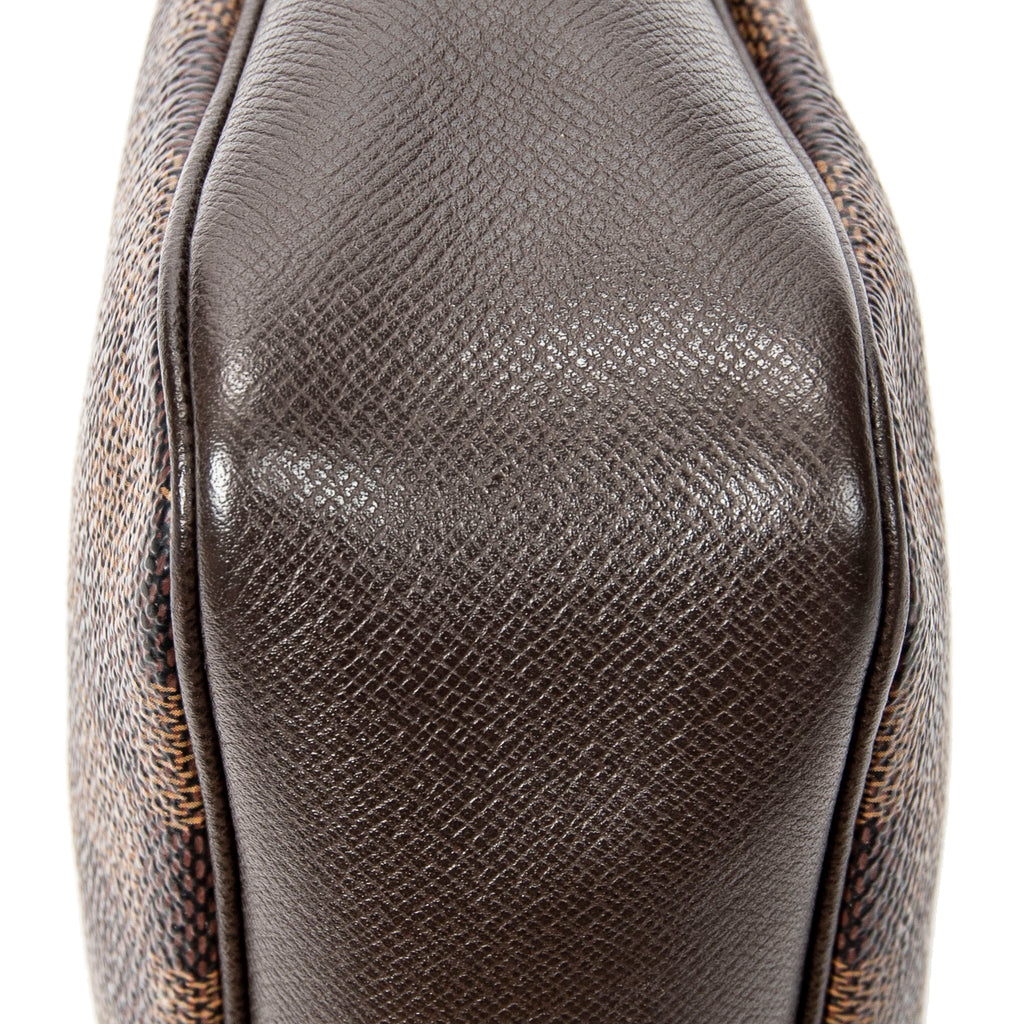 Handbag Trousse Make Up Pouch Brown Damier Ebene