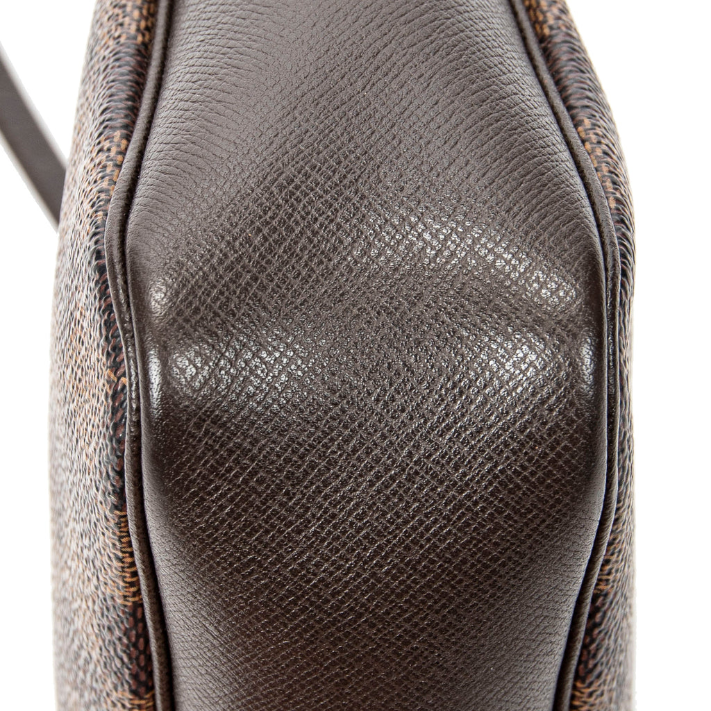 Handbag Trousse Make Up Pouch Brown Damier Ebene