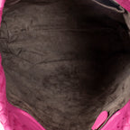 Shoulder Bag Vertical Tote Fuchsia Pink Intrecciato Leather