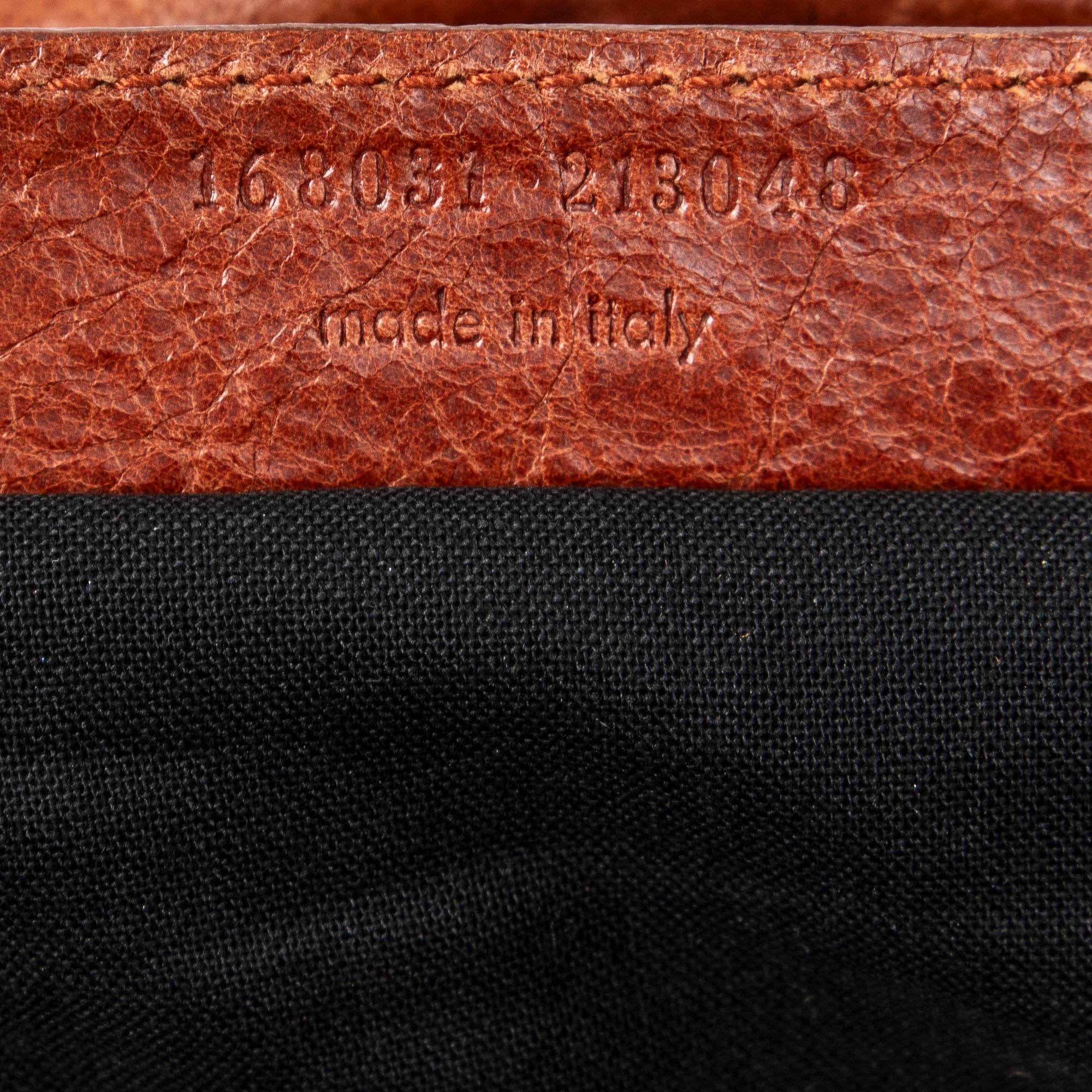 Shoulder Bag Matelasse Bowler Tote MM Brown Goat Quilted Leather