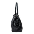 Shoulder Bag Medium Du Jour Tote Black Zucca Canvas