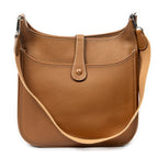 Shoulder Bag Evelyne II GM Gold Clemence Leather
