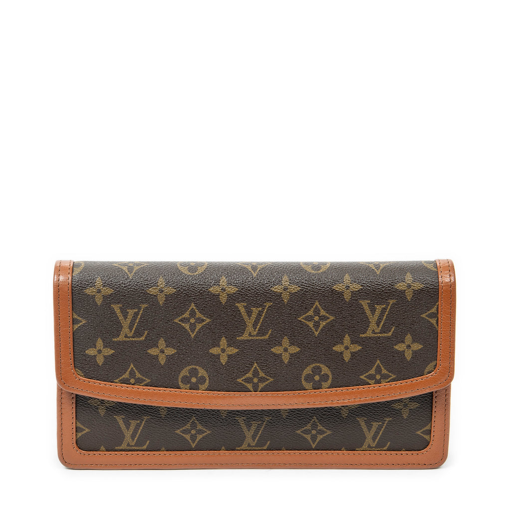 Handbag Pochette Dame PM Brown Monogram Canvas