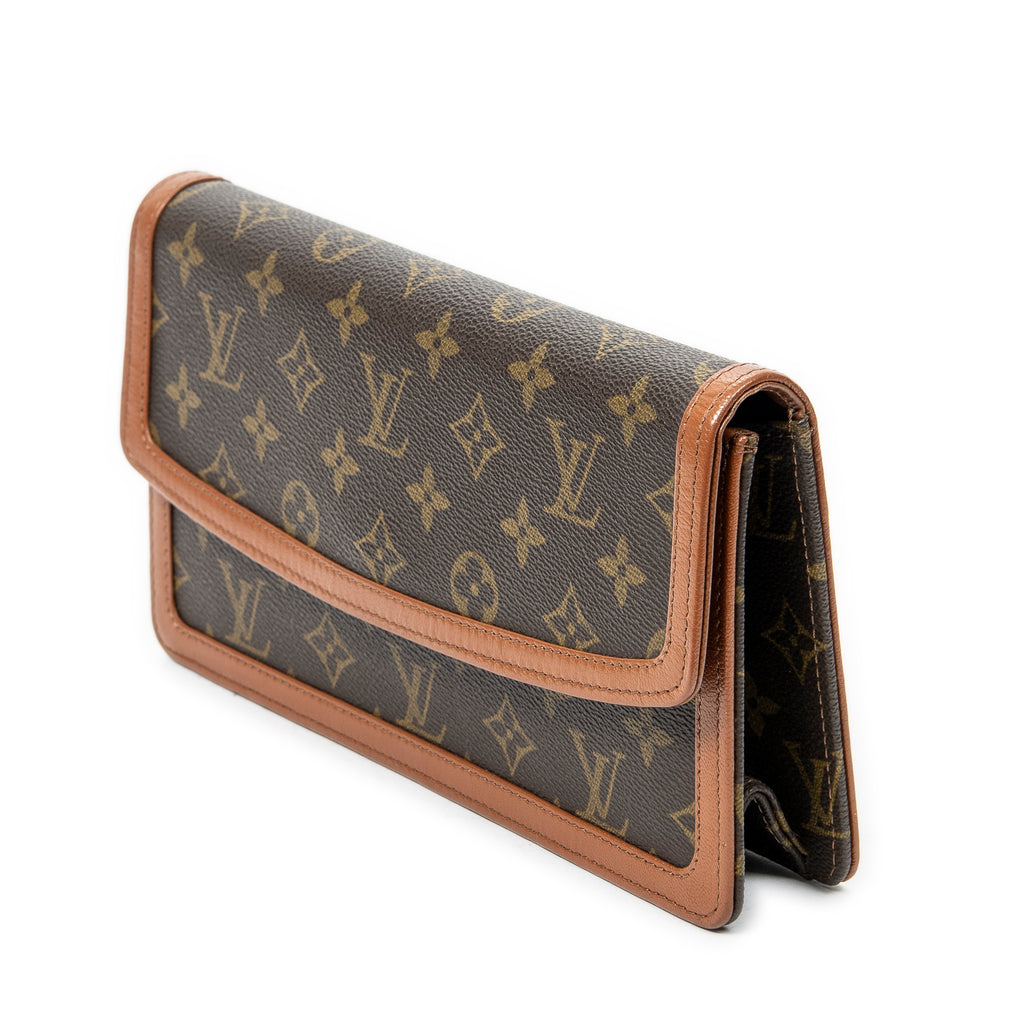 Handbag Pochette Dame PM Brown Monogram Canvas