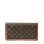 Handbag Pochette Dame PM Brown Monogram Canvas