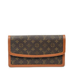 Handbag Pochette Dame GM Brown Monogram Canvas