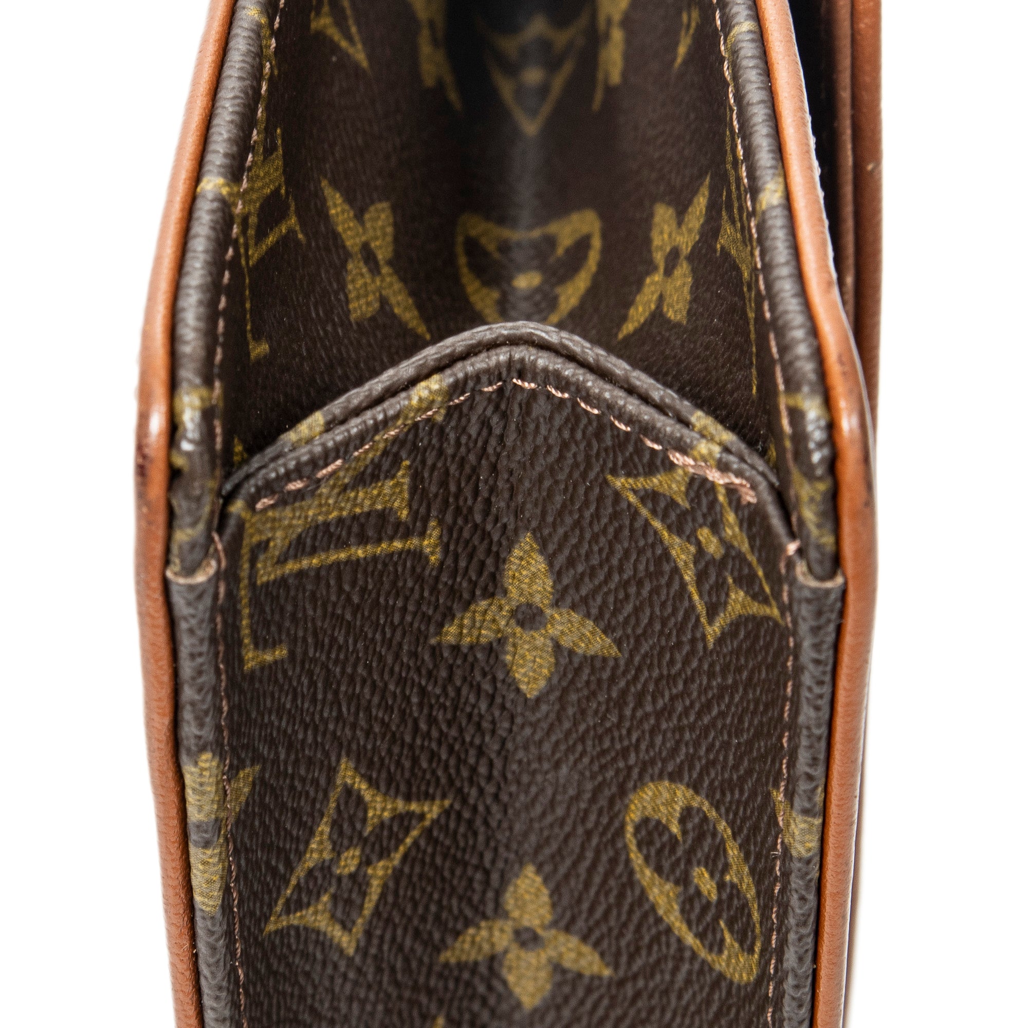Handbag Pochette Dame GM Brown Monogram Canvas