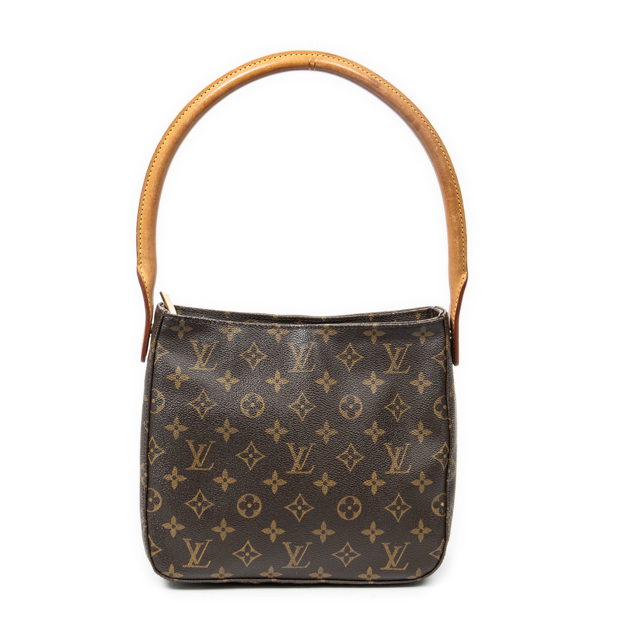 Shoulder Bag Looping MM Brown Monogram Canvas