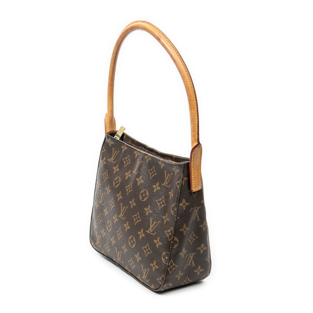 Shoulder Bag Looping MM Brown Monogram Canvas
