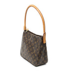 Shoulder Bag Looping MM Brown Monogram Canvas