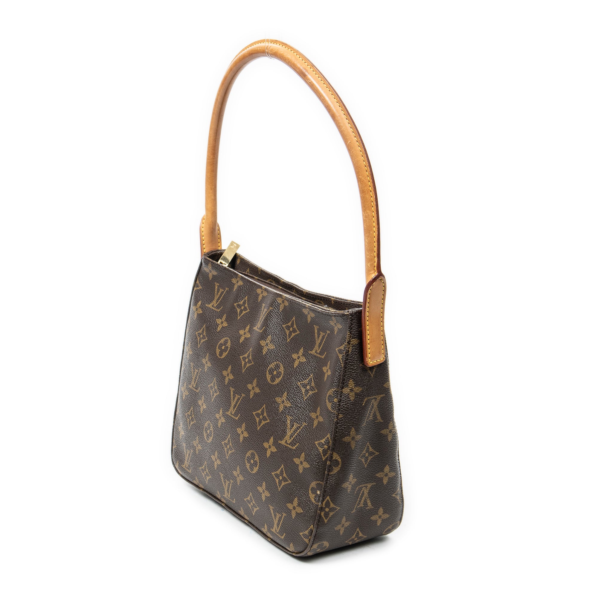 Shoulder Bag Looping MM Brown Monogram Canvas