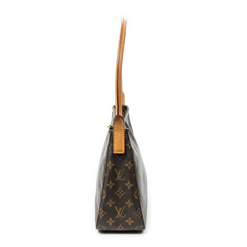 Shoulder Bag Looping MM Brown Monogram Canvas