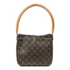 Shoulder Bag Looping MM Brown Monogram Canvas