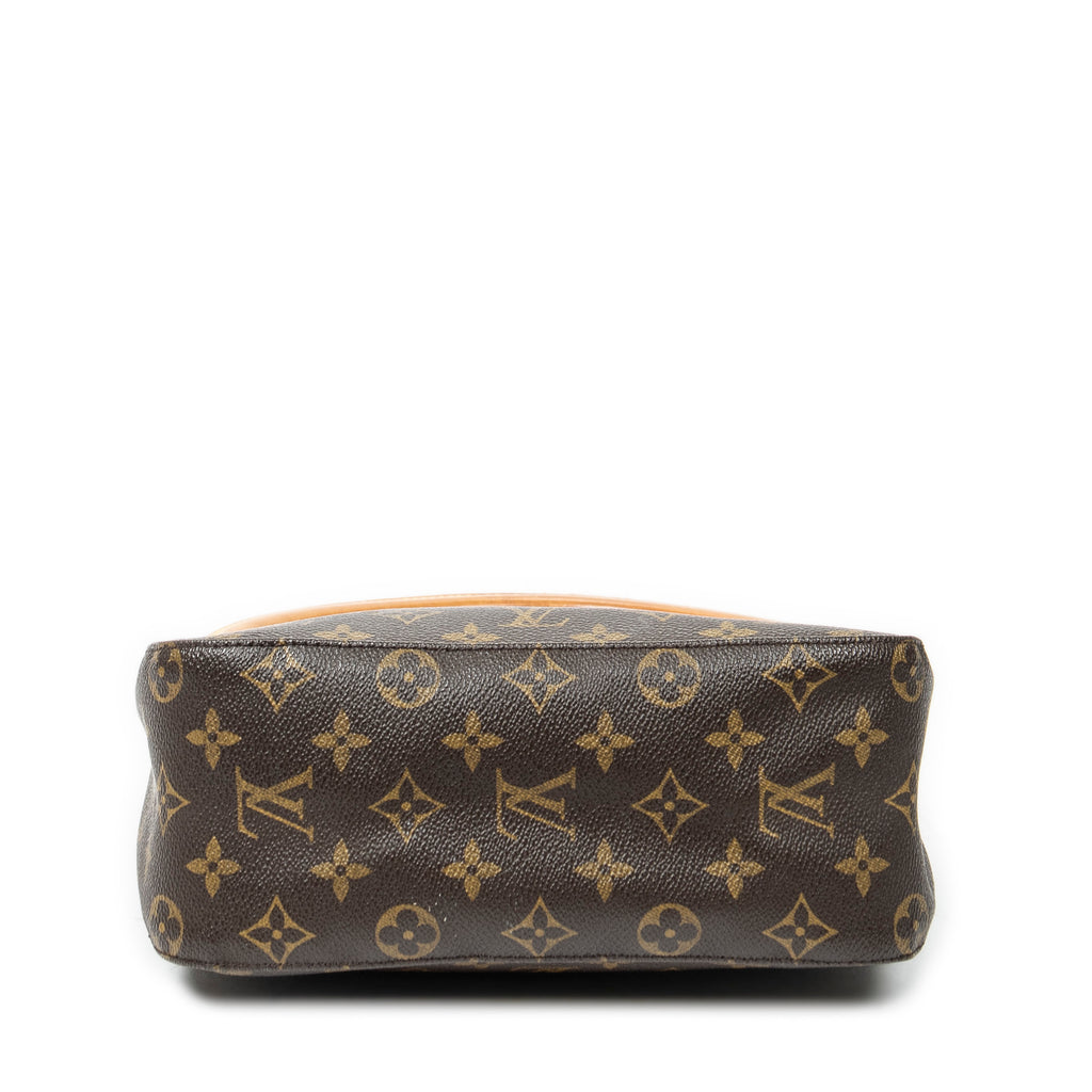 Shoulder Bag Looping MM Brown Monogram Canvas