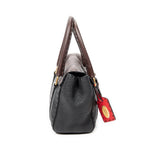 Bolso de hombro Selleria Mini Linda Piel Selleria negra