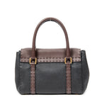 Bolso de hombro Selleria Mini Linda Piel Selleria negra