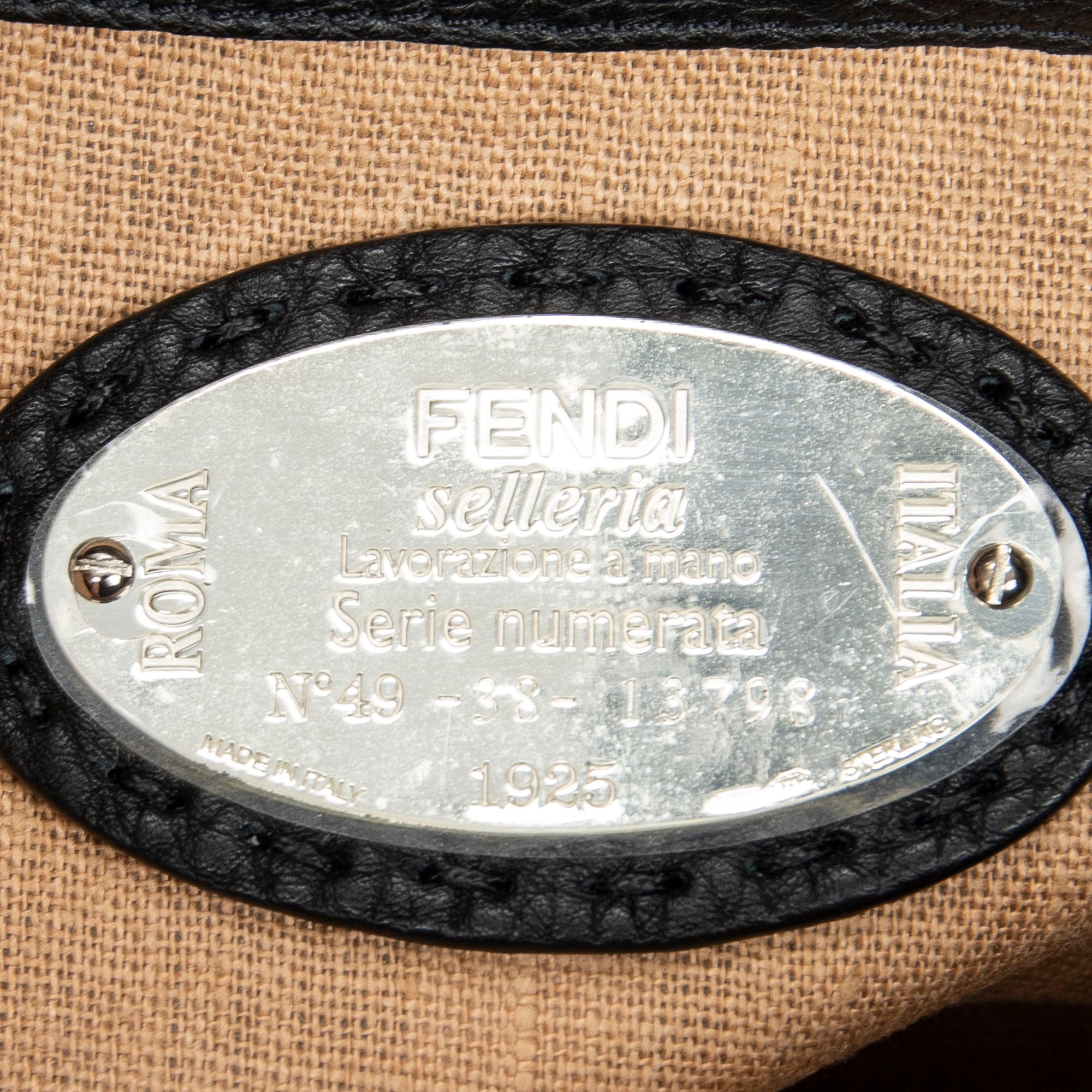 Shoulder Bag Selleria Mini Linda Black Selleria Leather