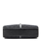 Shoulder Bag Jackie Tote Black Monogrammed Canvas
