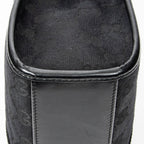 Shoulder Bag Jackie Tote Black Monogrammed Canvas