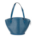 Bolso de hombro St-Jacques Shopping GM Azul Epi
