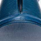 Sac Bandoulière St-Jacques Shopping GM Cuir Épi Bleu
