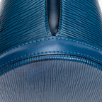 Sac Bandoulière St-Jacques Shopping GM Cuir Épi Bleu
