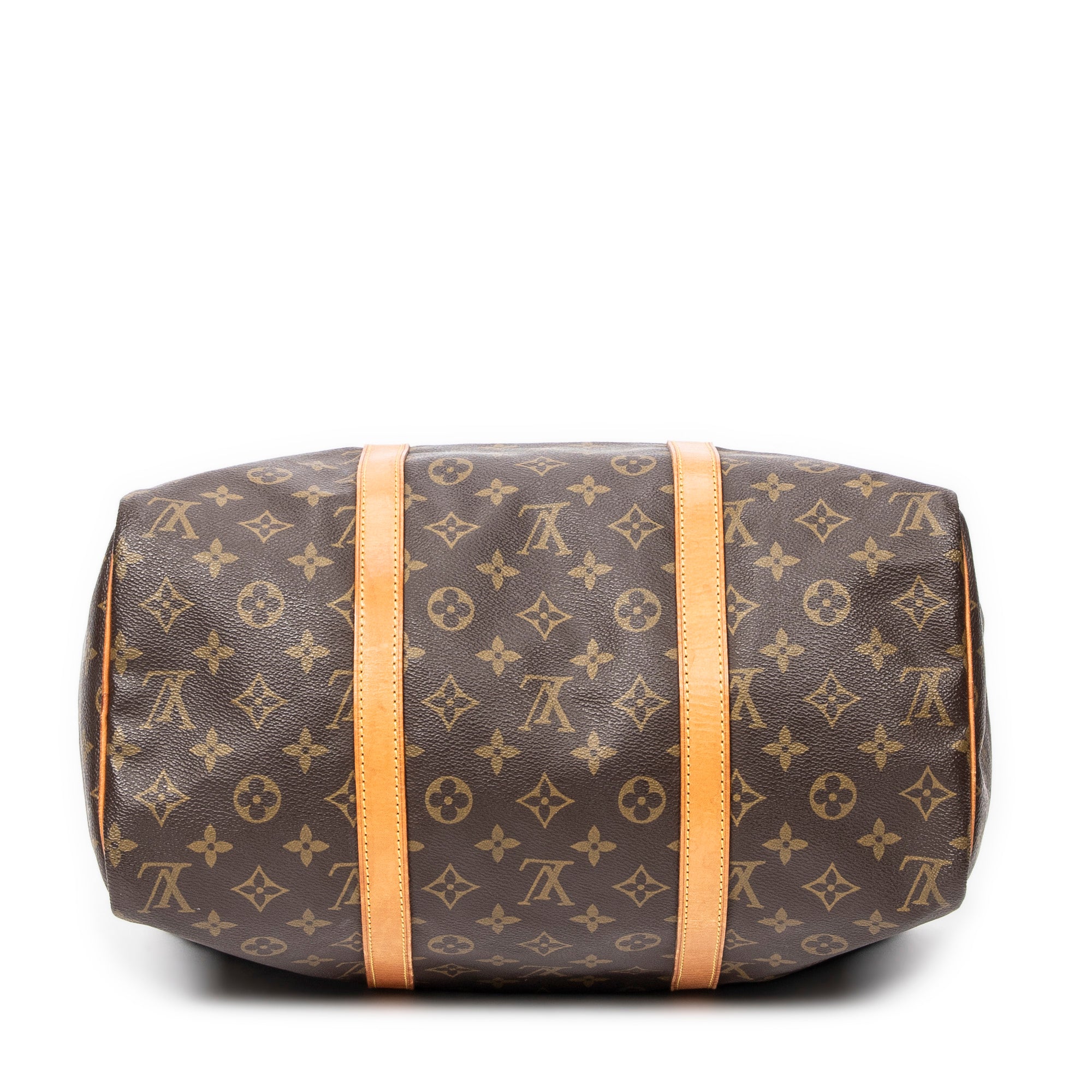 Travel Bag Sac Souple 35 Brown Monogram Canvas