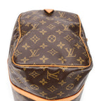 Travel Bag Sac Souple 35 Brown Monogram Canvas
