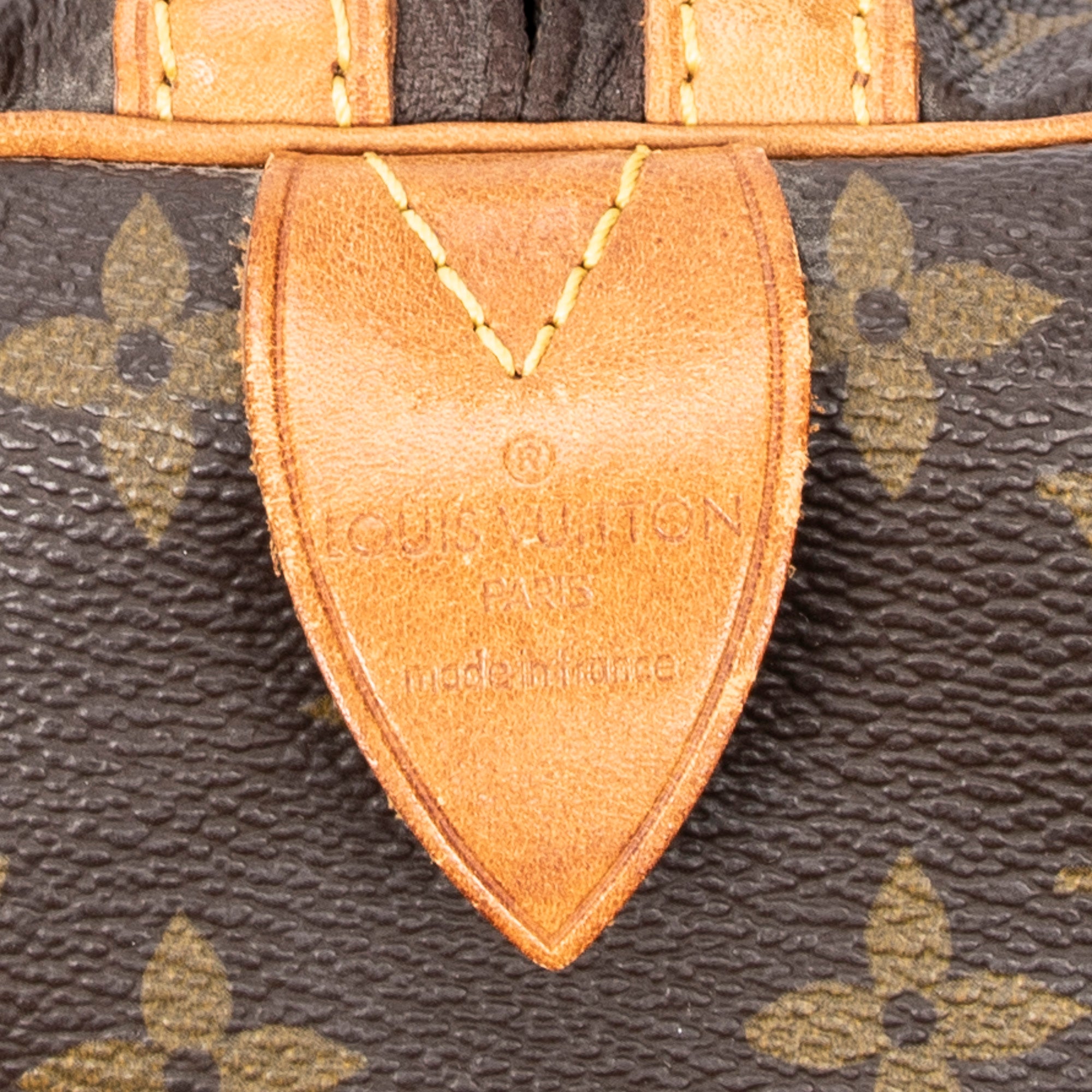 Travel Bag Sac Souple 35 Brown Monogram Canvas