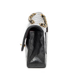 Shoulder Bag Classic Double Flap 26 Black Quilted Lambskin Leather