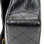 Shoulder Bag Classic Double Flap 26 Black Quilted Lambskin Leather