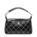 Chanel - Sac hobo Surpique CC - Noir