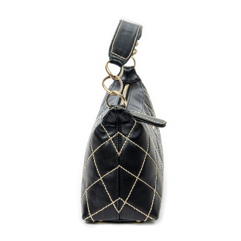 Chanel - Sac hobo Surpique CC - Noir