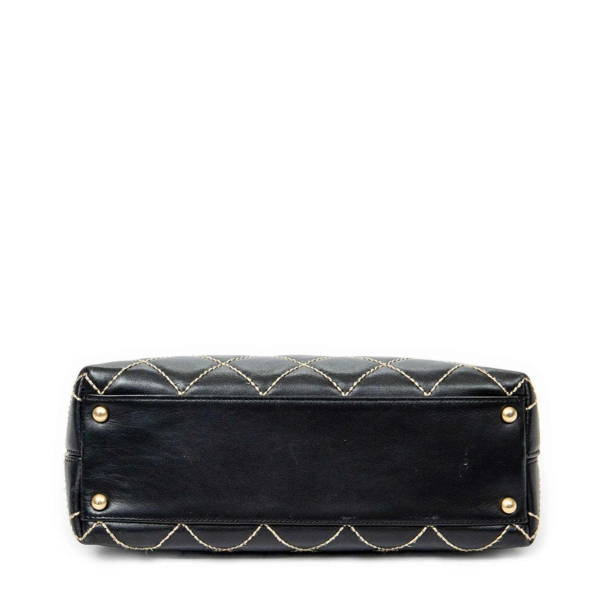 Chanel - Sac hobo Surpique CC - Noir