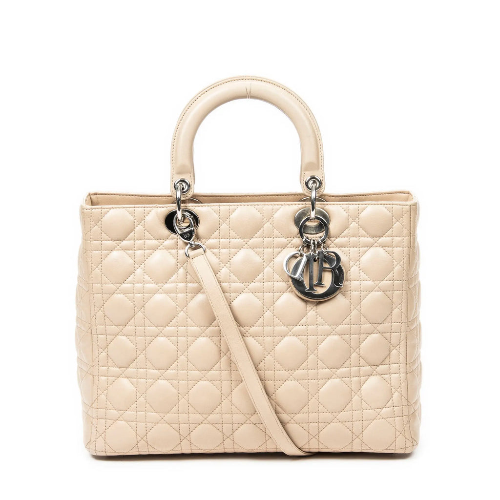 Dior - Grand Lady Dior Zippé - Beige