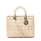 Dior - Grand Lady Dior Zippé - Beige