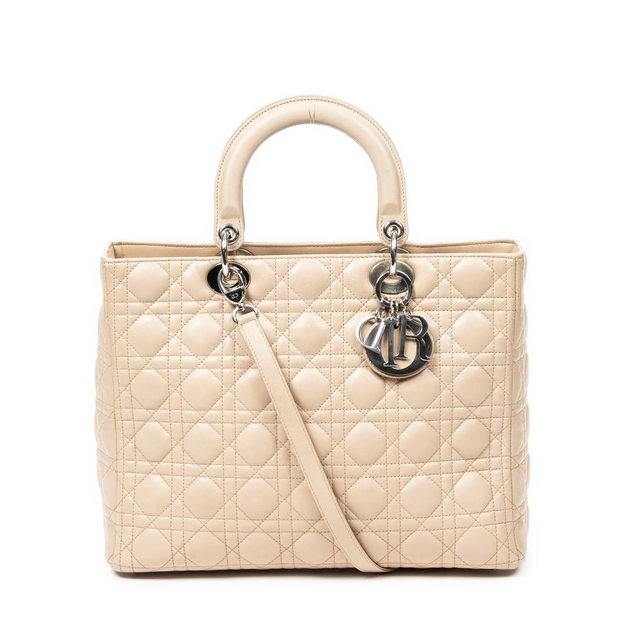 Dior - Grand Lady Dior Zippé - Beige