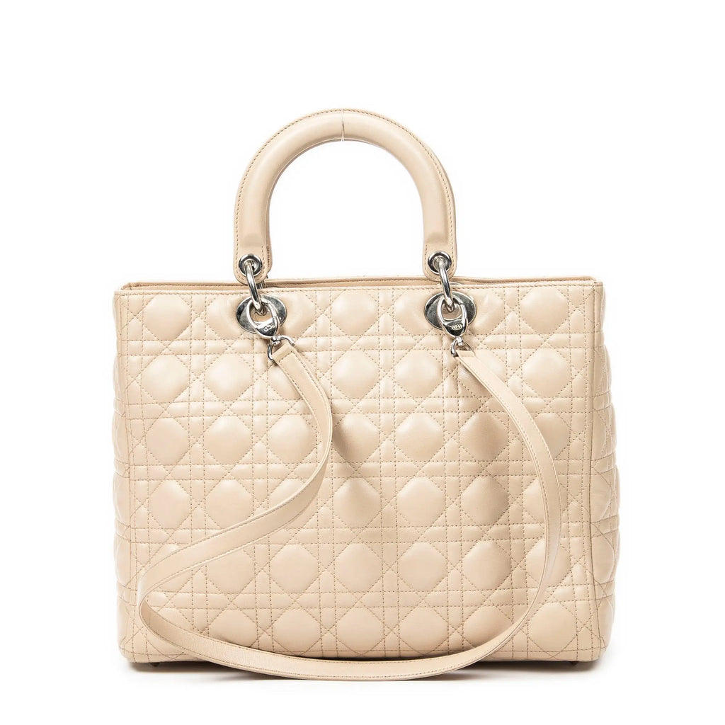 Dior - Grand Lady Dior Zippé - Beige