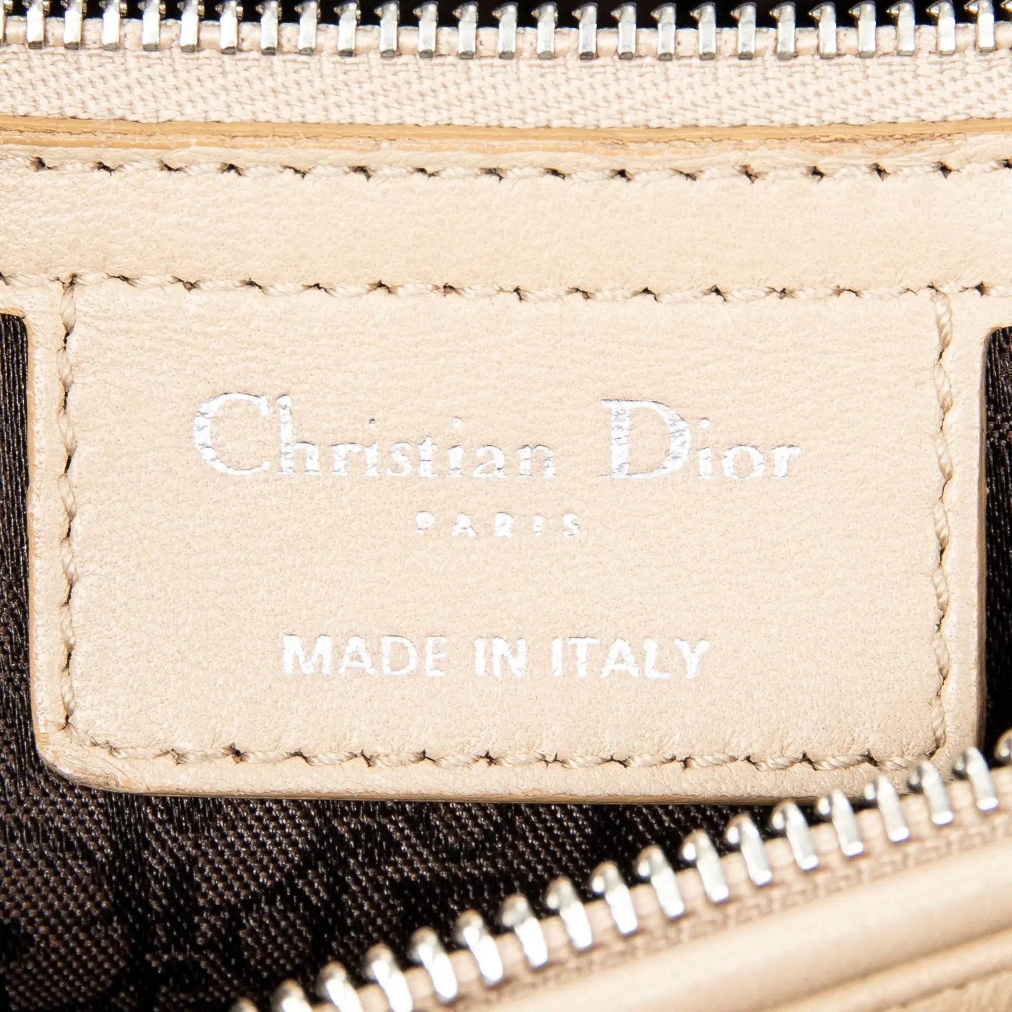 Dior - Grand Lady Dior Zippé - Beige