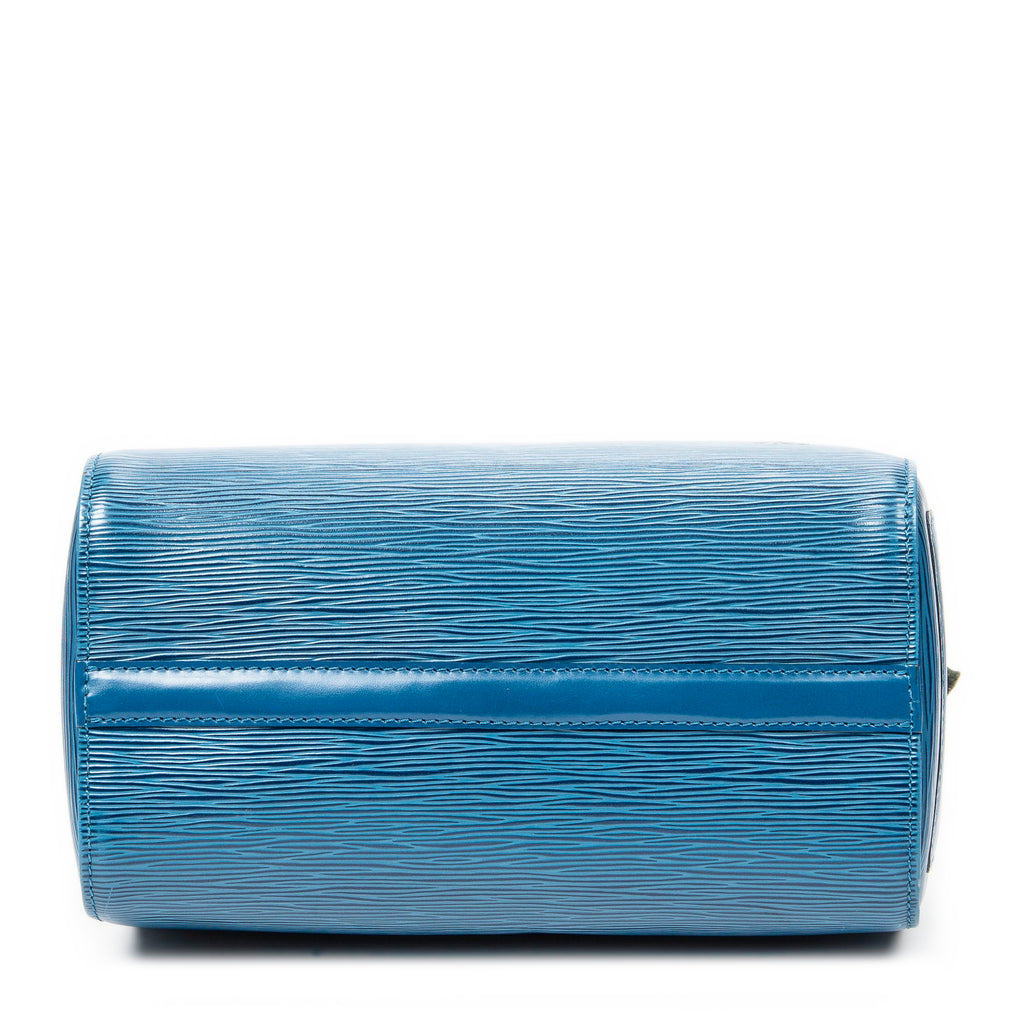 Handbag Speedy 25 Blue Epi