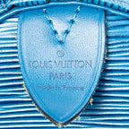 Handbag Speedy 25 Blue Epi