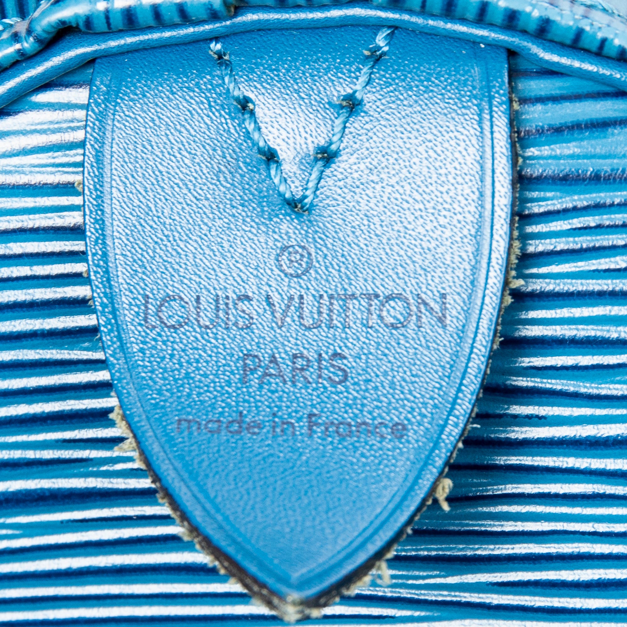 Handbag Speedy 25 Blue Epi