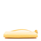 Handbag Accessory Pouch 24 Yellow Epi