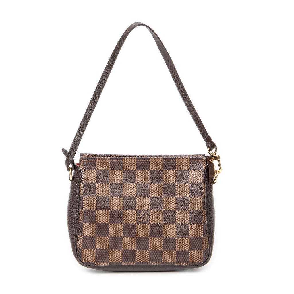 Pouch Trousse Make Up Pouch Brown Damier Ebene