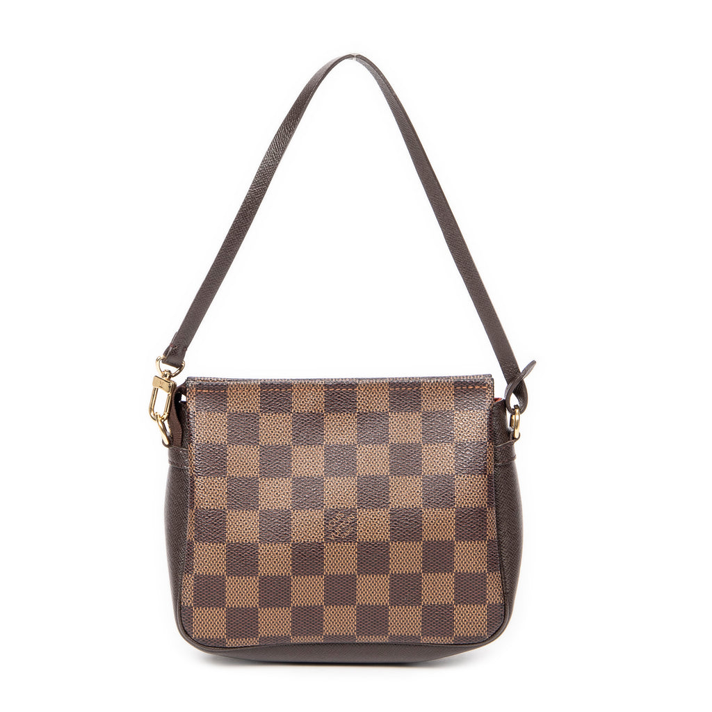 Pouch Trousse Make Up Pouch Brown Damier Ebene